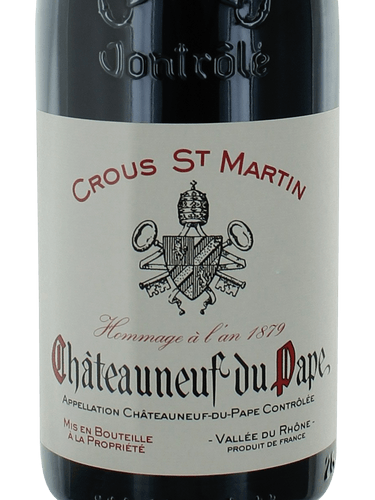 Crous St Martin Chateauneuf Du Pape 2020